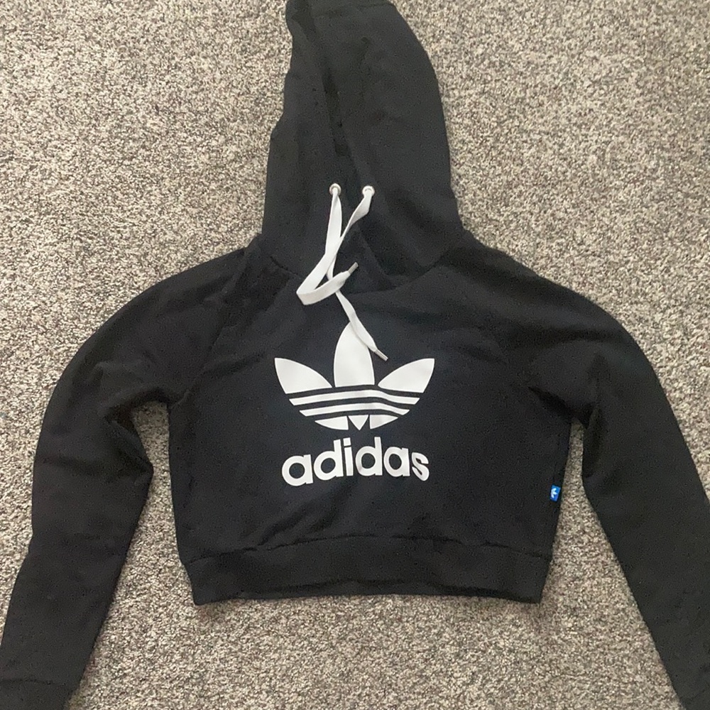 Adidas cropped hoodie worn a couple times
